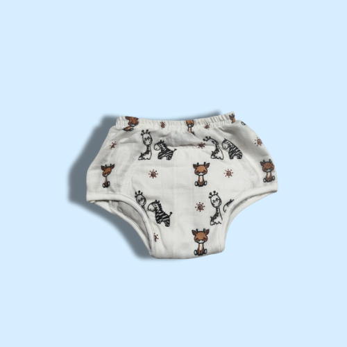 Reindeer White - Muslin Padded Underwear