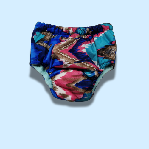 Tribal Blue - Dry Feel Padded Underwear