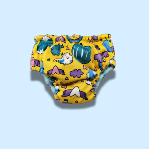 Cartoon Yellow - Dry Feel Padded Underwear