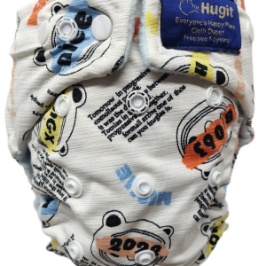 Cartoon Bear 100 Diaper with Inerts