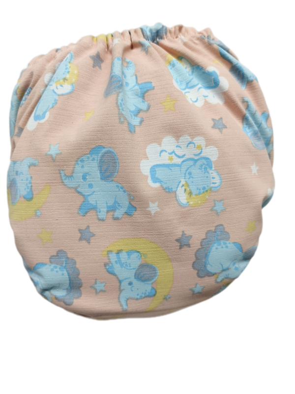 Baby Elephant Diaper no 107 with Inerts