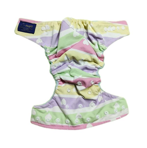 Rainbow Hearts Diaper no: 103 with Inerts