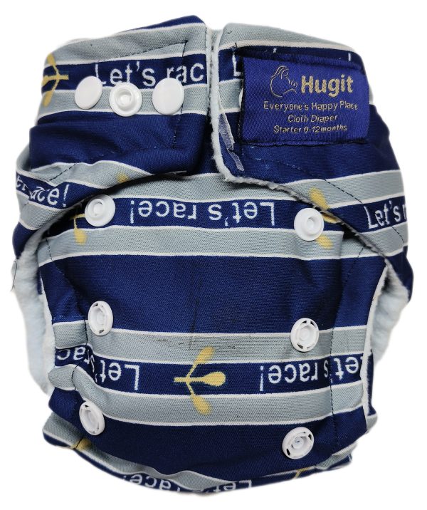 Blue Lined Diaper with Inert No;106