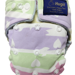 Rainbow Hearts Diaper no: 103 with Inerts