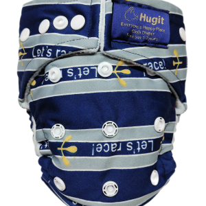 Blue Lined Diaper with Inert No;106