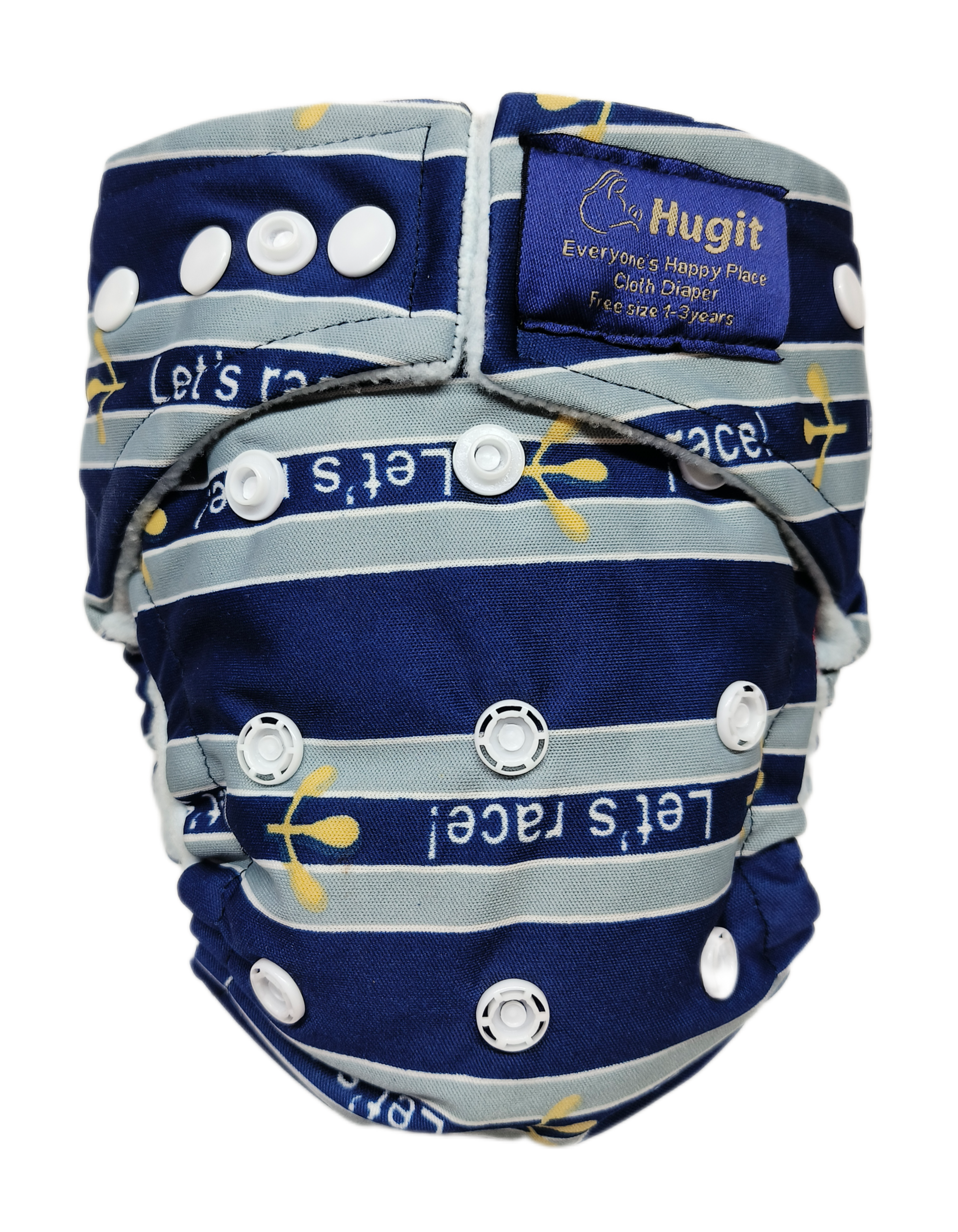 Blue Lined Diaper with Inert No;106